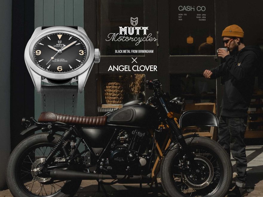 MUTT MOTORCYCLES×ANGEL CLOVER collaboration watch
