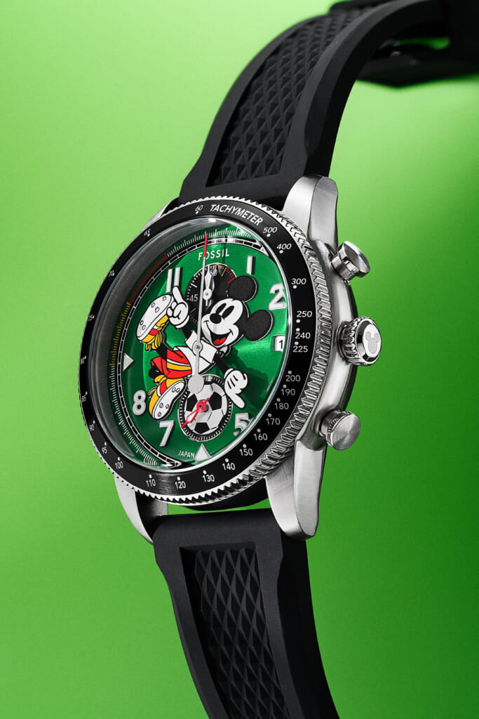 Disney x Fossil 限定エディション ミッキーマウス サッカーウォッチ