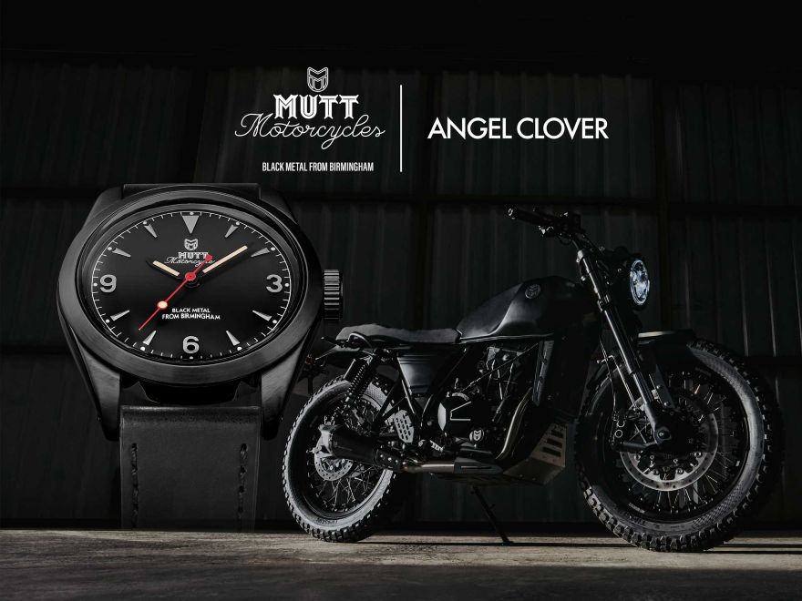MUTT MOTORCYCLES×ANGEL CLOVER collaboration watch