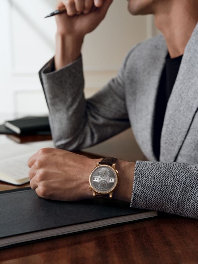 A.LANGE & SÖHNE　Zeitwerk-Date pinkgold