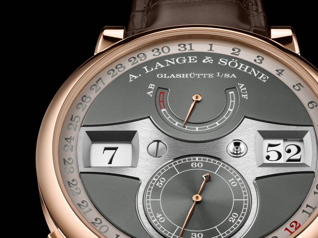 A.LANGE & SÖHNE　Zeitwerk-Date pinkgold