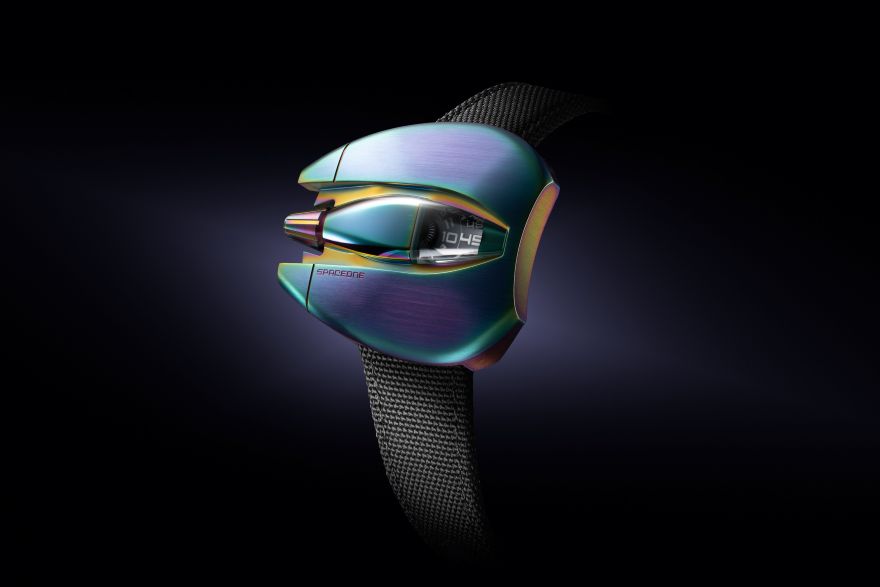 SPACEONE JUMPINGHOUR -IrizedTitanium