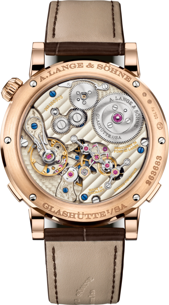 A.LANGE & SÖHNE　Zeitwerk-Date pinkgold