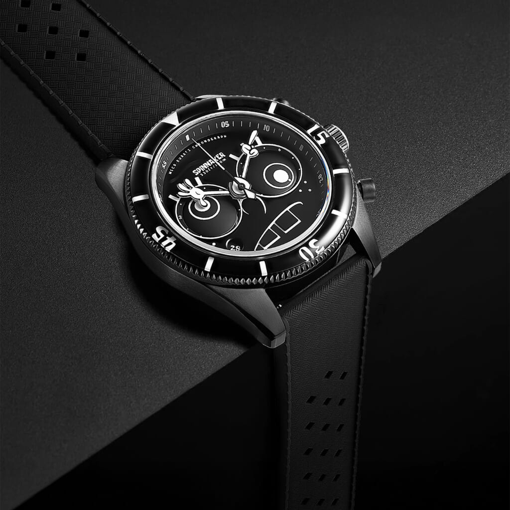 SPINNAKER（スピニカー） THE FLEUSS CHRONOGRAPH SPONGEBOB SQUAREPANTS EYEDIAL LIMITED EDITIONフルース クロノグラフ スポンジ・ボブ スクエアパンツ アイダイヤル リミテッドエディション