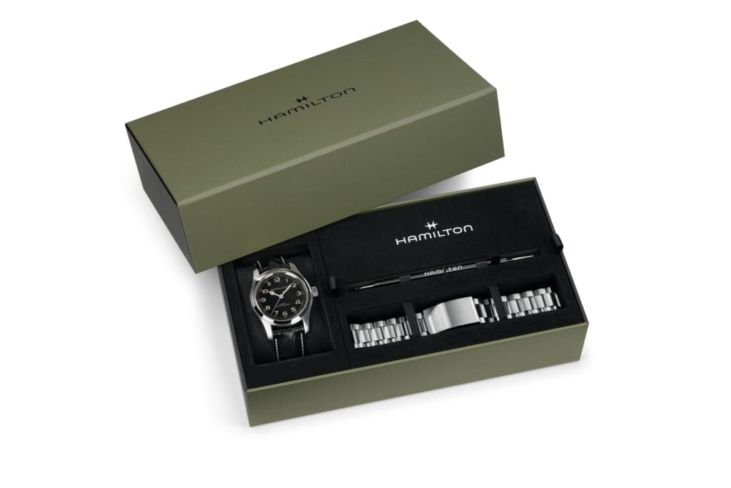 HAMILTON（ハミルトン） カーキ フィールド マーフ 42mm　バンドルセット