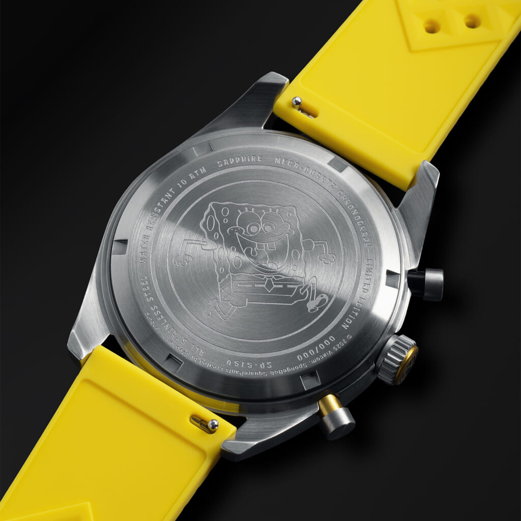 SPINNAKER（スピニカー） THE FLEUSS CHRONOGRAPH SPONGEBOB SQUAREPANTS EYEDIAL LIMITED EDITIONフルース クロノグラフ スポンジ・ボブ スクエアパンツ アイダイヤル リミテッドエディション