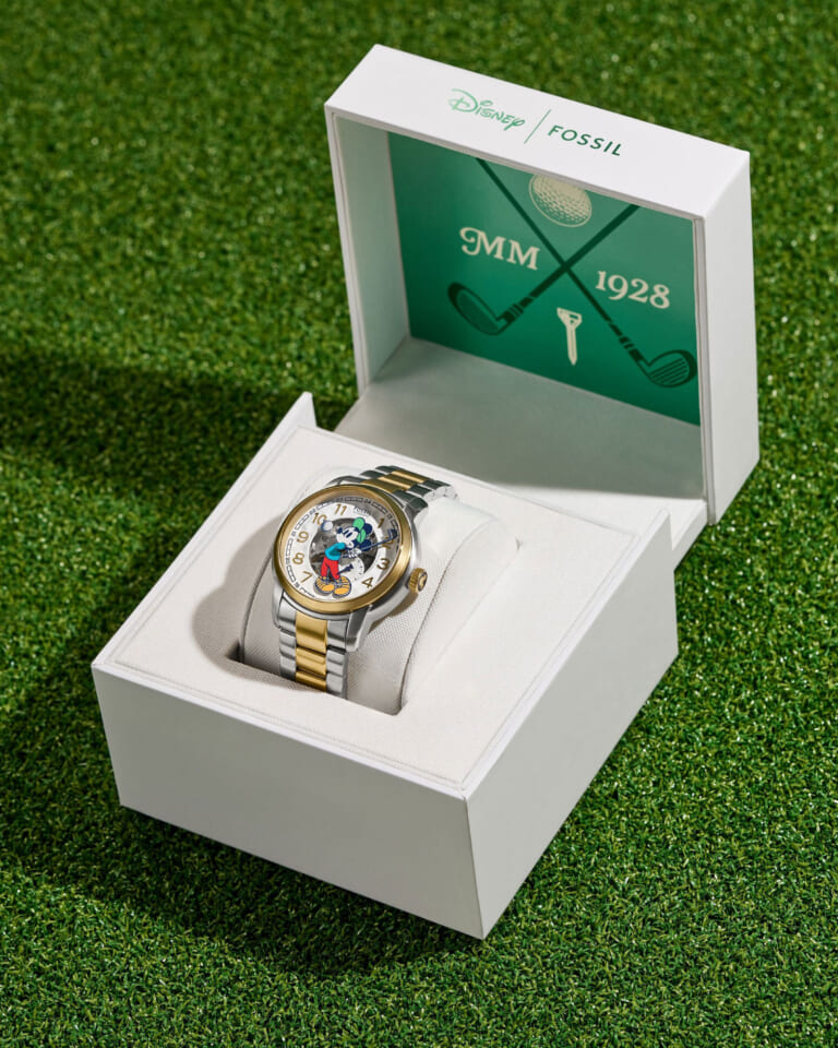 Disney Mickey Mouse x Fossil 限定モデル ゴルフウォッチ