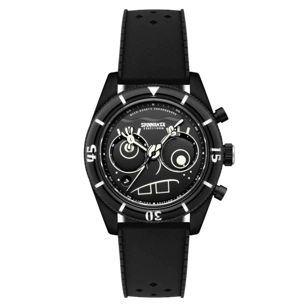 SPINNAKER（スピニカー） THE FLEUSS CHRONOGRAPH SPONGEBOB SQUAREPANTS EYEDIAL LIMITED EDITIONフルース クロノグラフ スポンジ・ボブ スクエアパンツ アイダイヤル リミテッドエディション