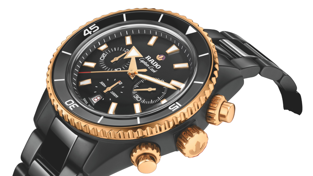 RADO（ラドー） Captain Cook High-Tech Ceramic Chronograph
