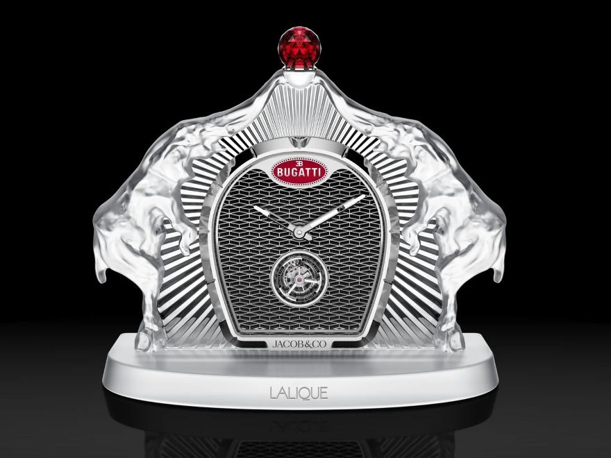 Jacob & Co.×BUGATTI×LALIQUE bugatti-calandre