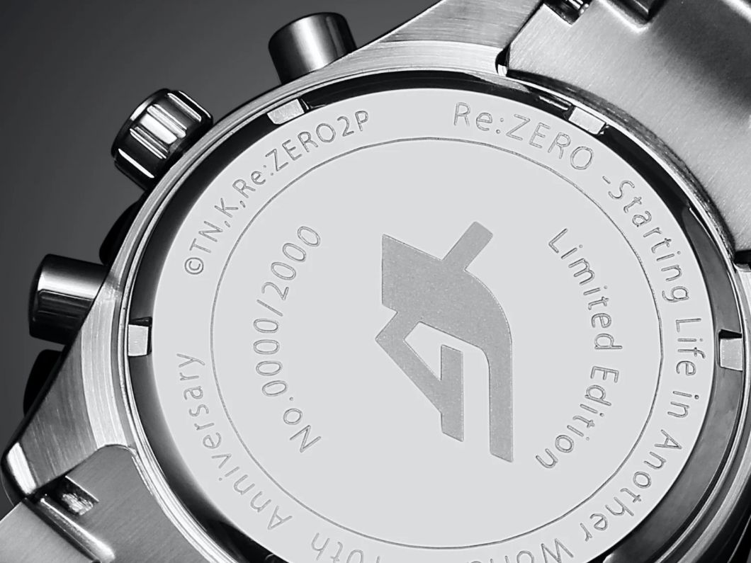 Re:zero collaboration chronograph-watch