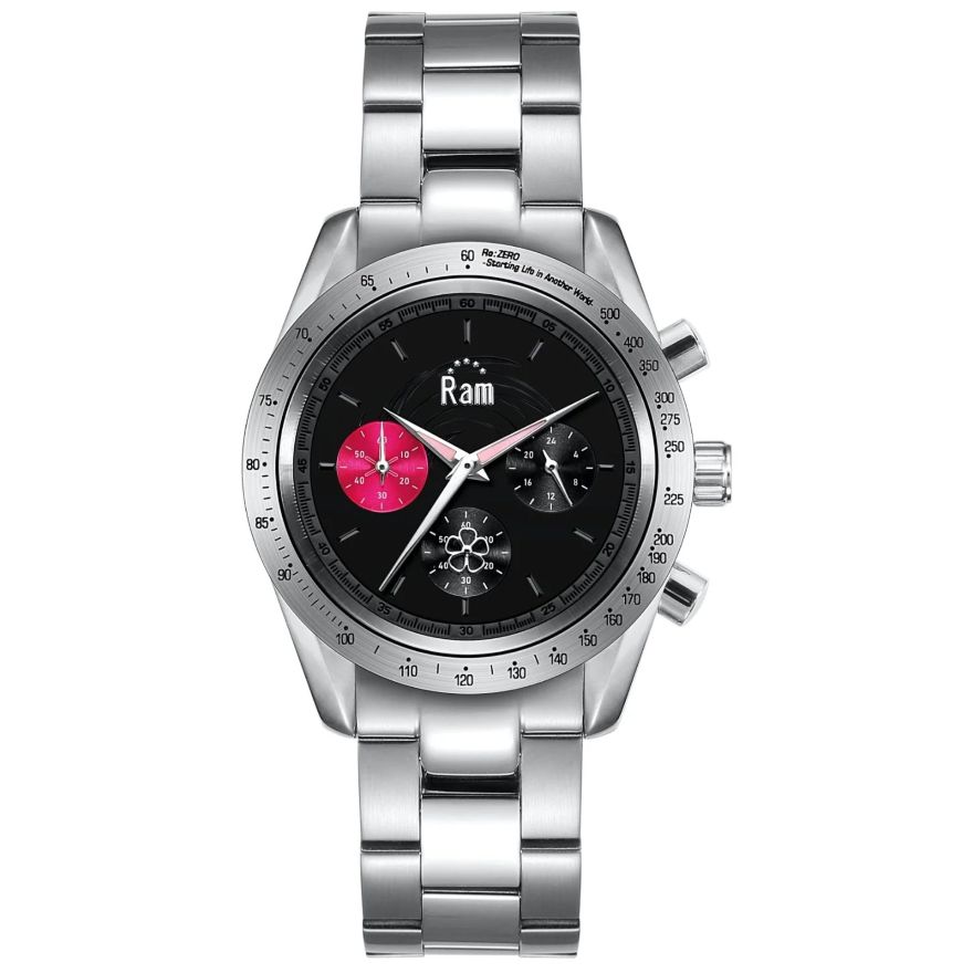 Re:zero collaboration chronograph-watch