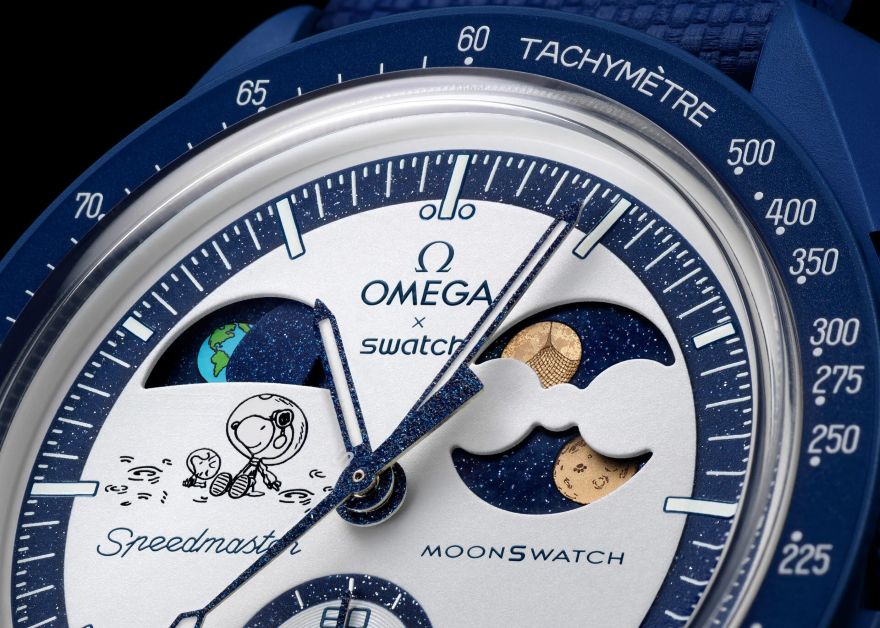 Swatch×OMEGA MISSION TO EARTHPHASE MOONSHINE GOLD