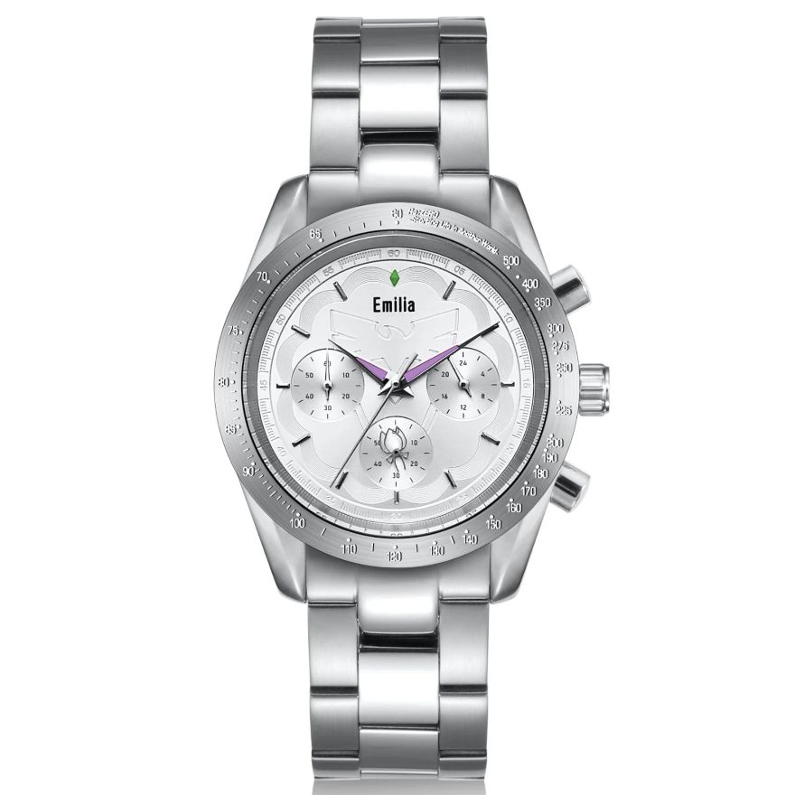 Re:zero collaboration chronograph-watch