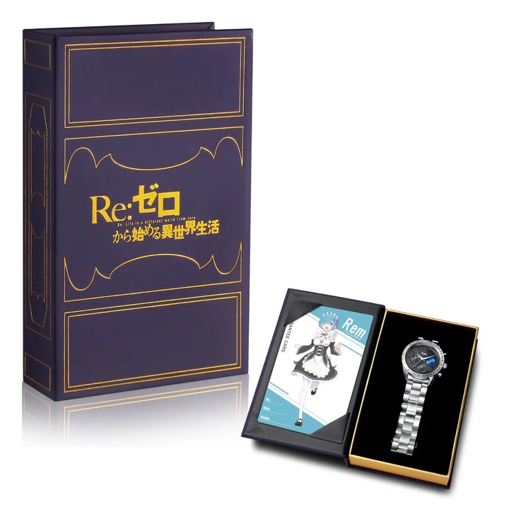 Re:zero collaboration chronograph-watch