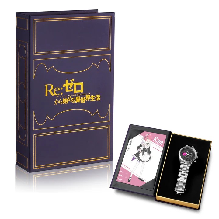 Re:zero collaboration chronograph-watch