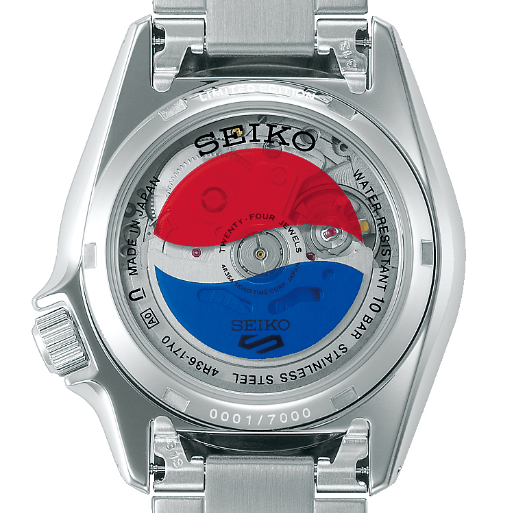 セイコー 5スポーツ Pepsi コラボレーション限定モデル