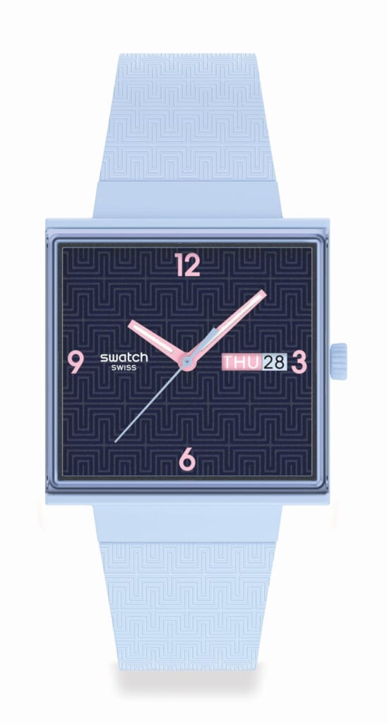 Swatch ESSENTIALS　SQUARE BIOCERAMIC