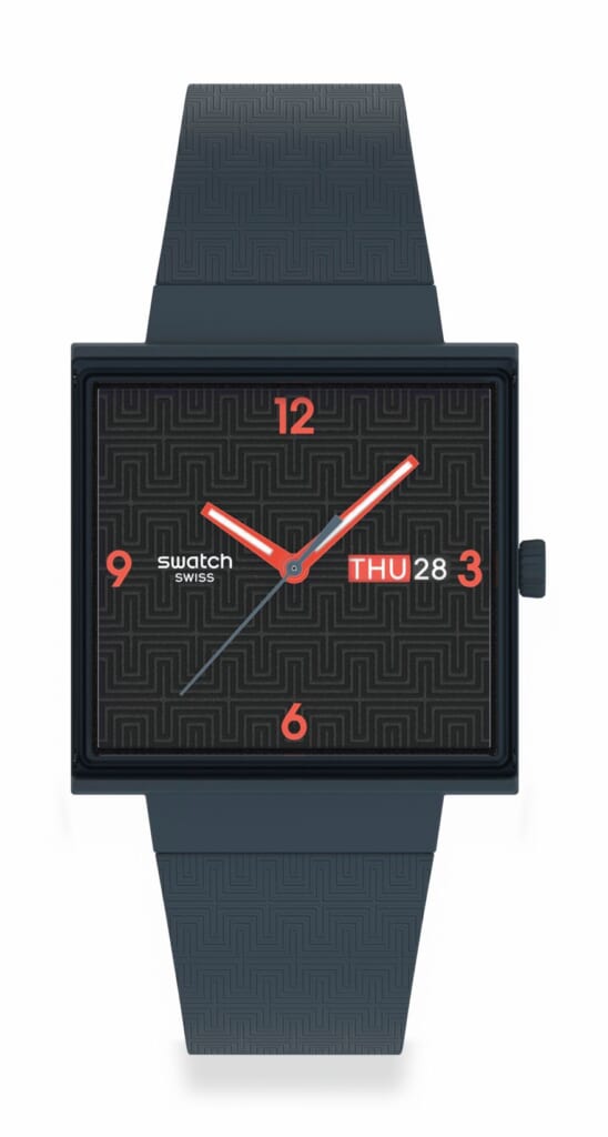Swatch ESSENTIALS　SQUARE BIOCERAMIC