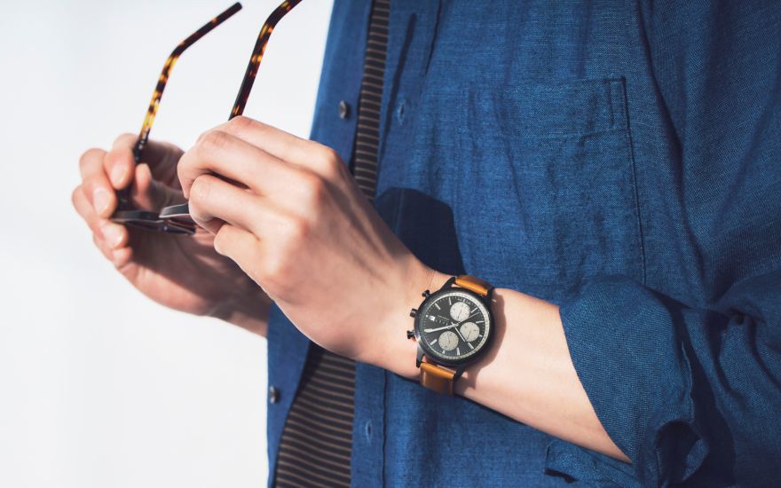 Titanium Solar Chronograph