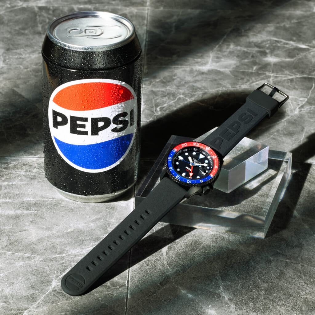 セイコー 5スポーツ Pepsi コラボレーション限定モデル