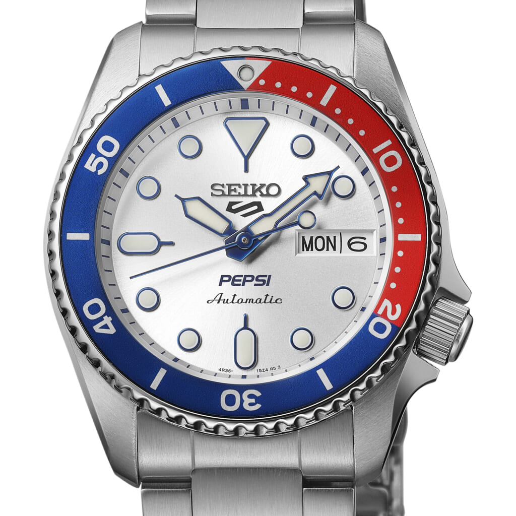セイコー 5スポーツ Pepsi コラボレーション限定モデル