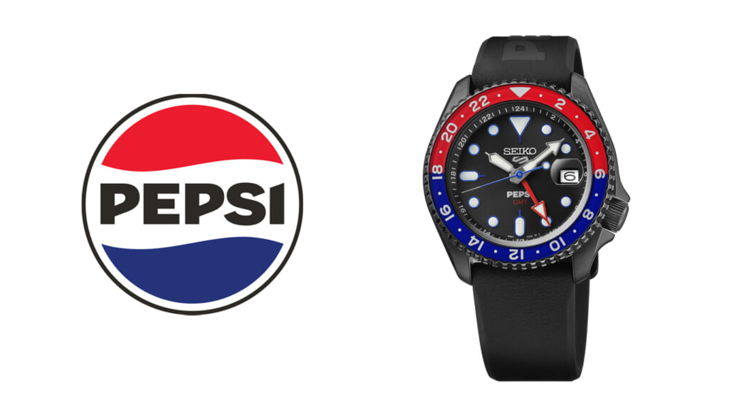 セイコー 5スポーツ Pepsi コラボレーション限定モデル