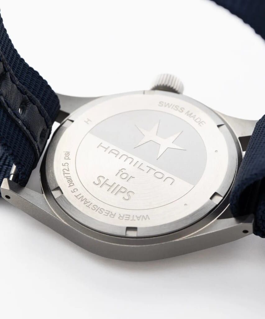 SHIPS（シップス）＆HAMILTON（ハミルトン） KHAKI FIELD Mechanical SHIPS 50th Anniversary Edition