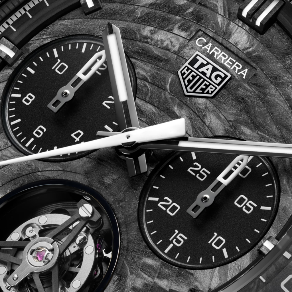 TAG Heuer（タグ・ホイヤー）カレラ トゥールビヨン クロノグラフ エクストリーム スポーツ TH-カーボンスプリング