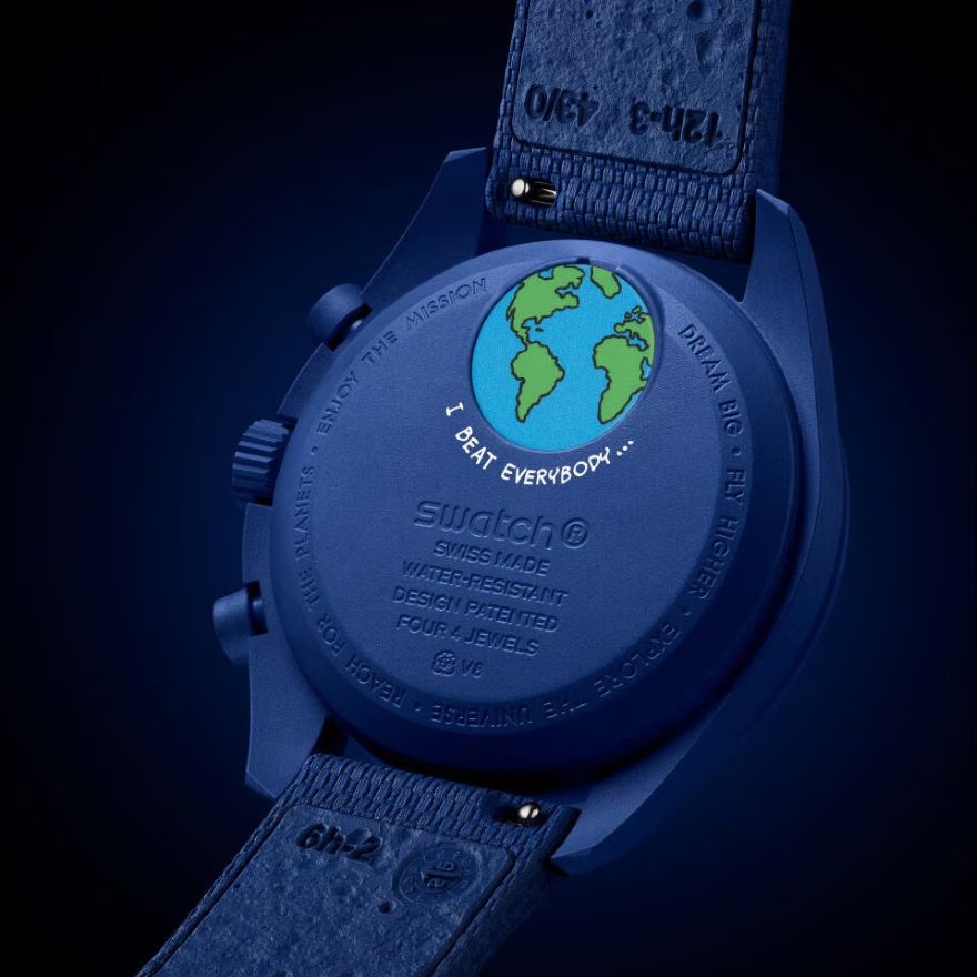 OMEGA×Swatch MISSION TO EARTHPHASE MOONSHINE GOLD