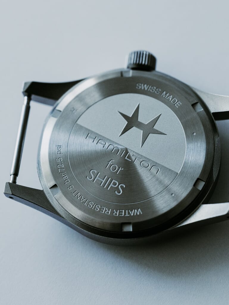 SHIPS（シップス）＆HAMILTON（ハミルトン） KHAKI FIELD Mechanical SHIPS 50th Anniversary Edition