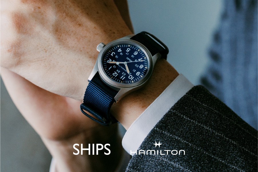 SHIPS（シップス）＆HAMILTON（ハミルトン） KHAKI FIELD Mechanical SHIPS 50th Anniversary Edition