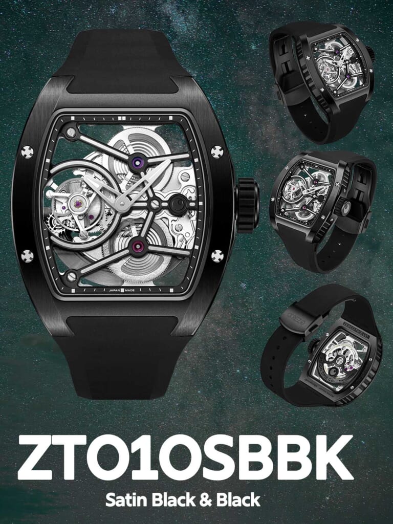 ZEROO T10  SKELETON TOURBILLON THE ARCHER