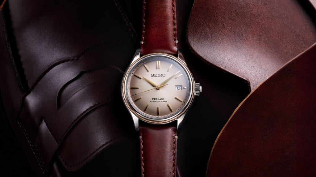 セイコー プレザージュ クラシックシリーズ アップサイクル・レザーストラップ限定モデル