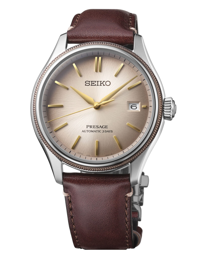 セイコー プレザージュ クラシックシリーズ アップサイクル・レザーストラップ限定モデル