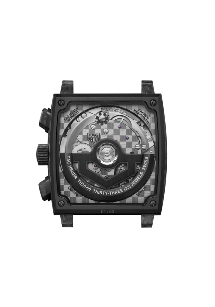 TAG Heuer（タグ・ホイヤー）モナコ フライバック クロノグラフ TH-カーボンスプリング