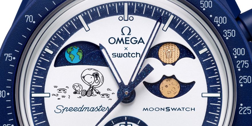 OMEGA×Swatch MISSION TO EARTHPHASE MOONSHINE GOLD