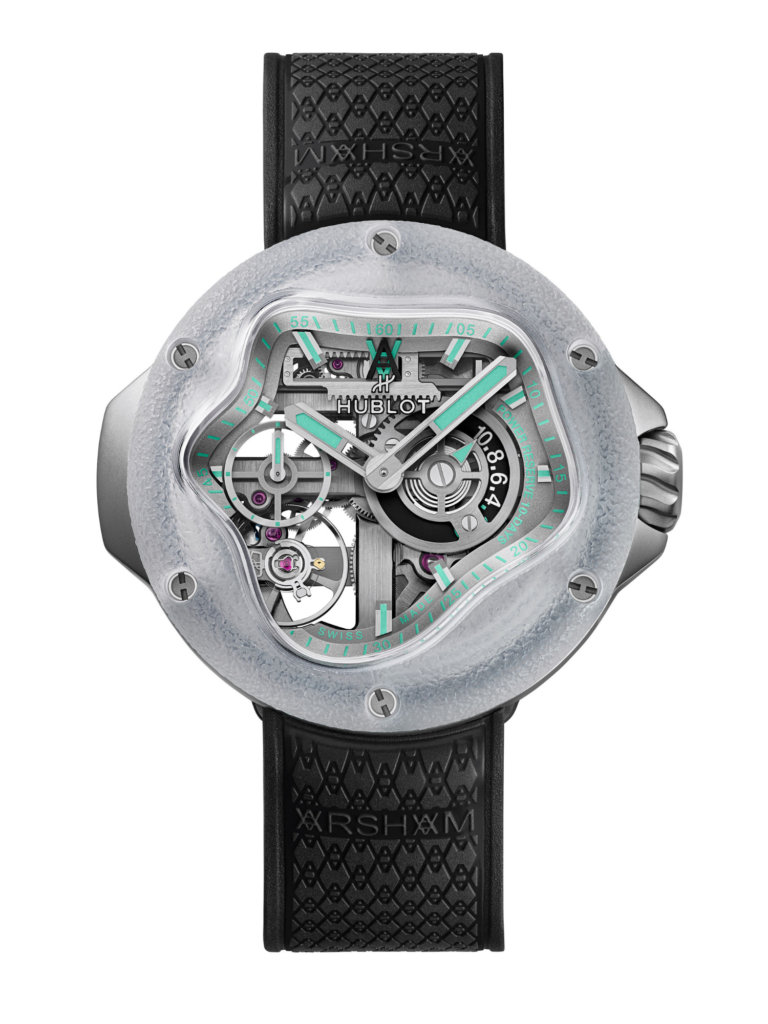 HUBLOT(ウブロ)MP-17 メカ-10 アーシャム スプラッシュ チタニウム サファイア