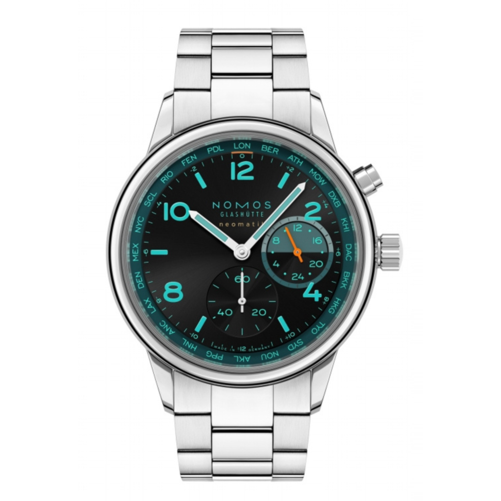 NOMOS GLASHÜTTE(ノモス グラスヒュッテ)クラブスポーツ ネオマティック ワールドタイマー