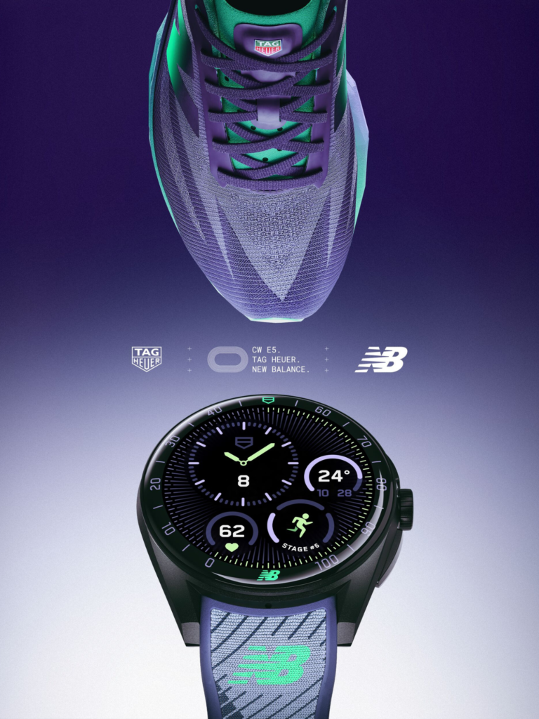 TAG Heuer Connected Calibre E5 40MM x New Balance Edition