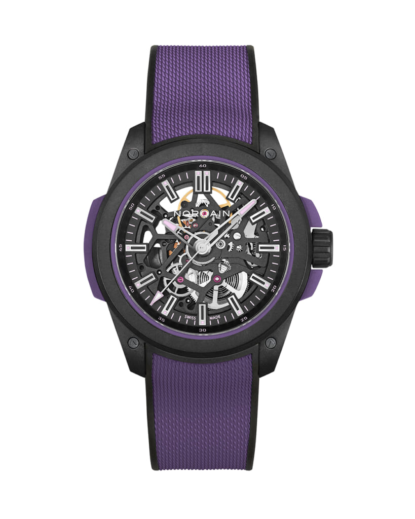 NORQAIN(ノルケイン) Wild ONE Skeleton 42mm Limited Edition Purple(ワイルド ワン スケルトン 42mm パープル リミテッドエディション)