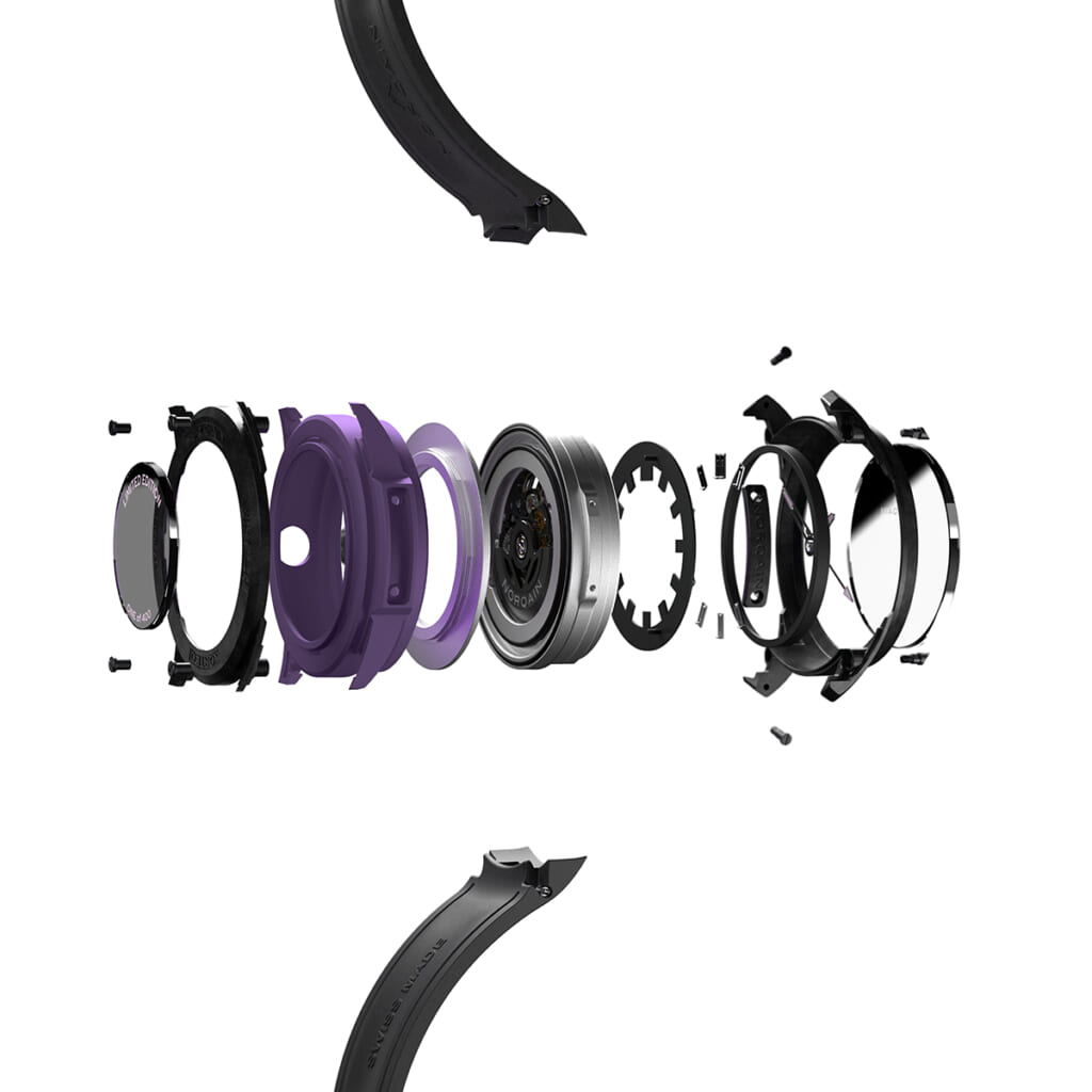NORQAIN（ノルケイン） Wild ONE Skeleton 42mm Limited Edition Purple（ワイルド ワン スケルトン 42mm パープル リミテッドエディション）