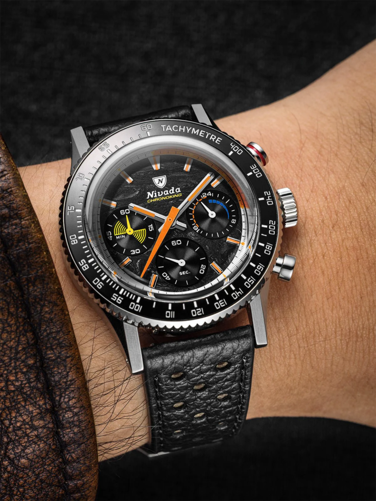 Nivada Grenchen（ニバダ・グレンヒェン） Chronoking Mecaquartsz Racing（クロノキング メカクォーツ レーシング）