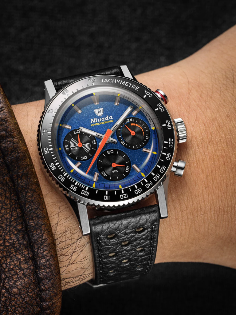 Nivada Grenchen（ニバダ・グレンヒェン） Chronoking Mecaquartsz Racing（クロノキング メカクォーツ レーシング）