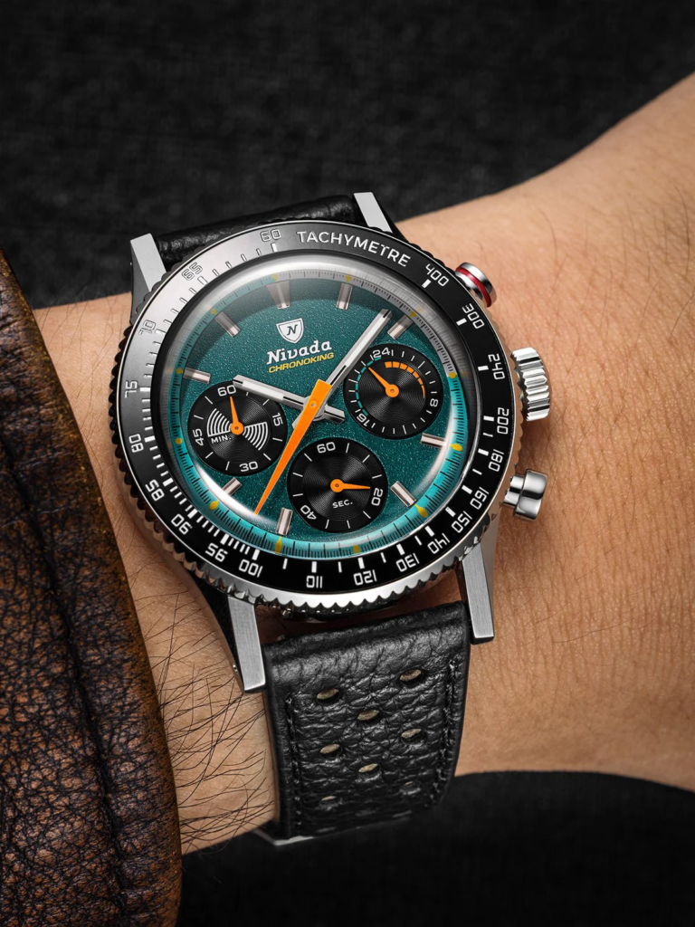 Nivada Grenchen（ニバダ・グレンヒェン） Chronoking Mecaquartsz Racing（クロノキング メカクォーツ レーシング）