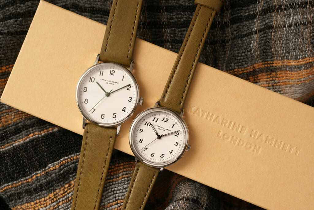 KATHARINE HAMNETT LONDON（キャサリン ハムネット ロンドン）タイムタイム別注モデル