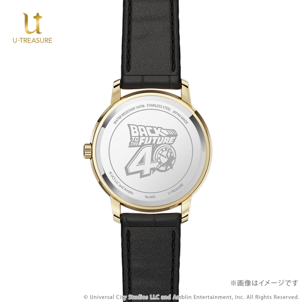 時計台モチーフ腕時計（『バック・トゥ・ザ・フューチャー』 40周年モデル）