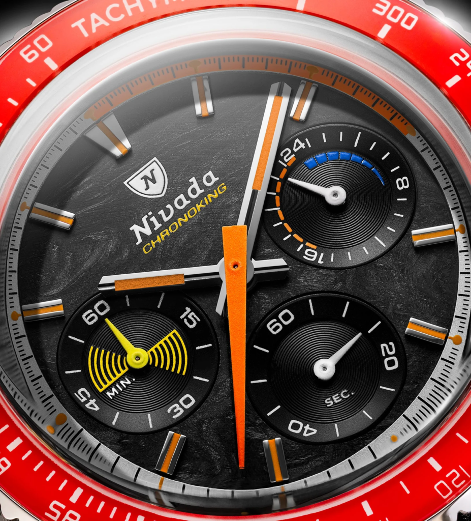Nivada Grenchen（ニバダ・グレンヒェン） Chronoking Mecaquartsz Racing（クロノキング メカクォーツ レーシング）