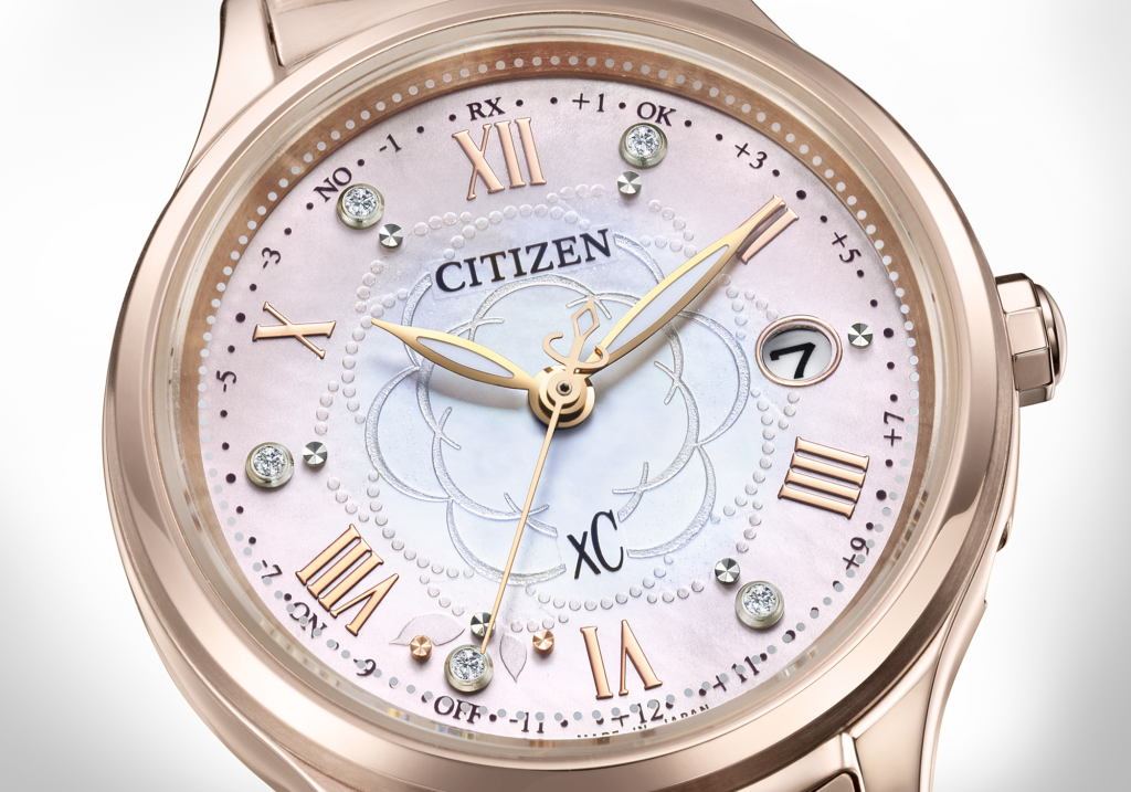 シチズン クロスシー hikari collection エコ・ドライブ電波時計 ティタニア ハッピーフライト 限定モデル