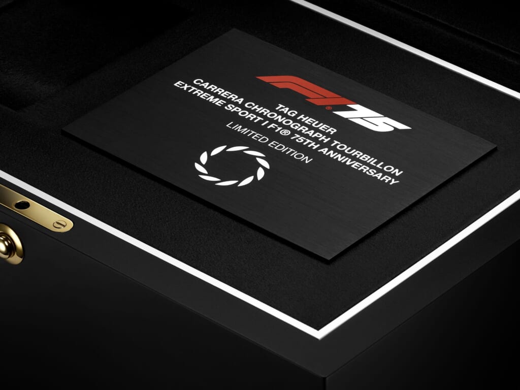 TAG Heuer（タグ・ホイヤー） カレラ トゥールビヨン クロノグラフ エクストリームスポーツ｜F1® 75周年 リミテッドエディション